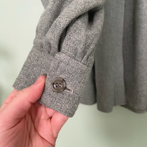 Vintage green wool swing jacket - Picture 2 of 9